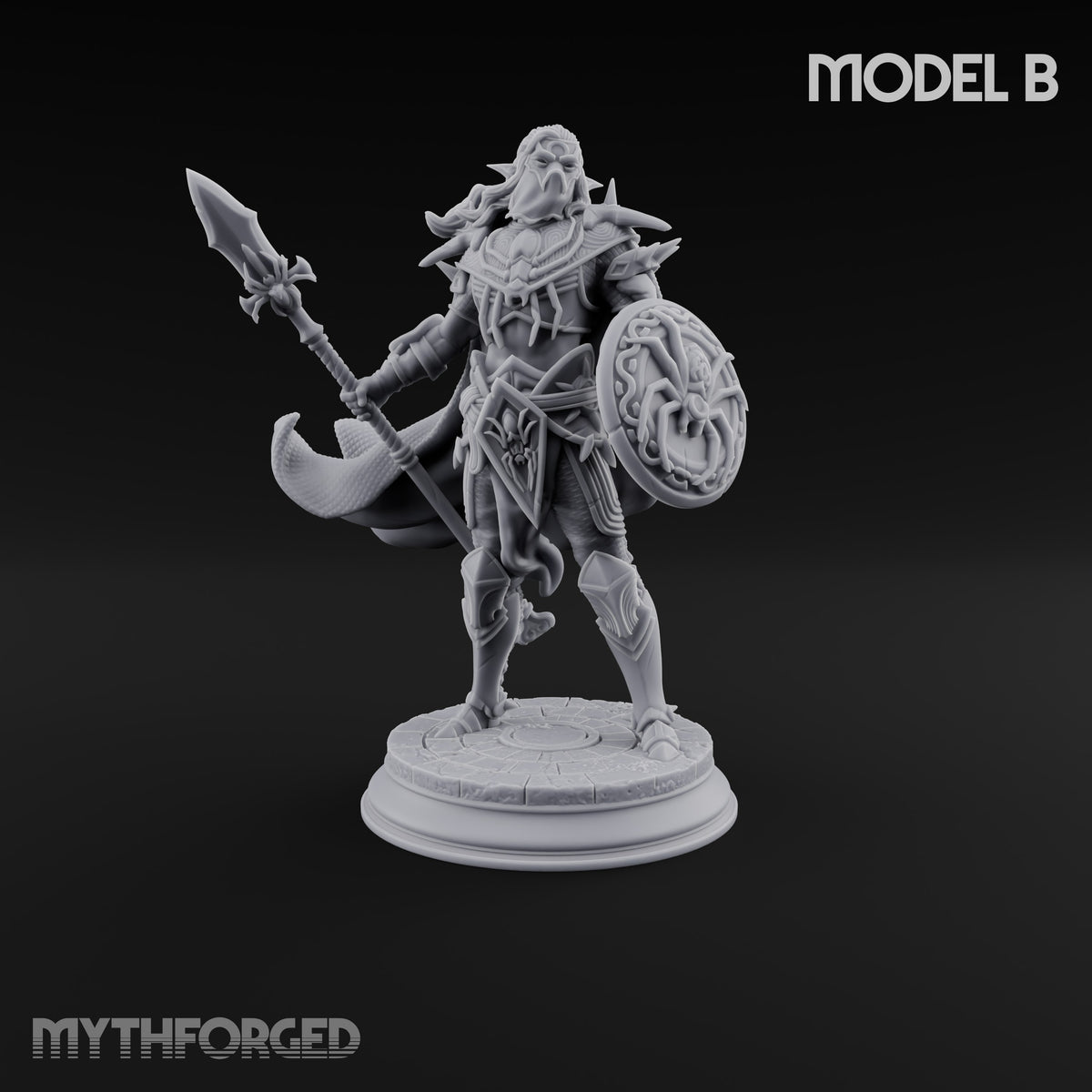 The Web Draws Tight Elite Drow Soldier B
