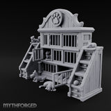 Strays Waiting Wooden Veterinarian Furniture A
