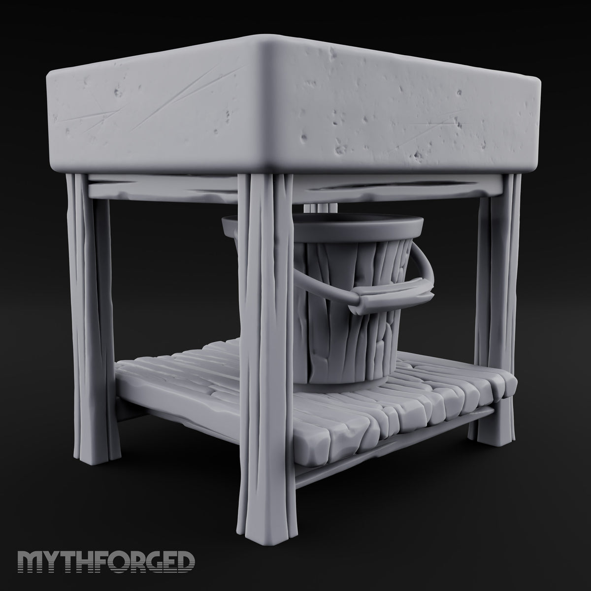 Strays Waiting Wooden Veterinarian Furniture E