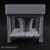 Strays Waiting Wooden Veterinarian Furniture E