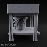 Strays Waiting Wooden Veterinarian Furniture E