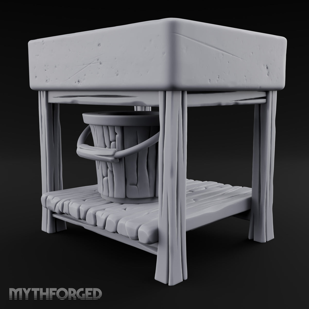 Strays Waiting Wooden Veterinarian Furniture E