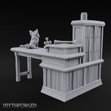 Strays Waiting Wooden Veterinarian Furniture F