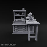 Strays Waiting Wooden Veterinarian Furniture F