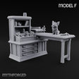 Strays Waiting Wooden Veterinarian Furniture F