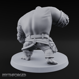 Glasses Adjusting Cyborg Gorilla Artificer Miniature for Dungeons and Dragons, Pathfinder or other TTRPGs