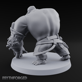 Glasses Adjusting Cyborg Gorilla Artificer Miniature for Dungeons and Dragons, Pathfinder or other TTRPGs