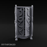 Vine-Relief Double-Paneled Noble Dresser Miniature for Dungeons and Dragons, Pathfinder or other TTRPGs