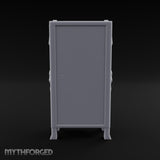 Vine-Relief Double-Paneled Noble Dresser Miniature for Dungeons and Dragons, Pathfinder or other TTRPGs