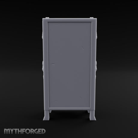 Vine-Relief Double-Paneled Noble Dresser Miniature for Dungeons and Dragons, Pathfinder or other TTRPGs