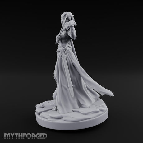 Violin Playing Cloak Trailing Elf Bard gallery 13