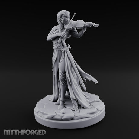 Violin Playing Cloak Trailing Elf Bard gallery 17