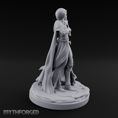 Violin Playing Cloak Trailing Elf Bard gallery 6