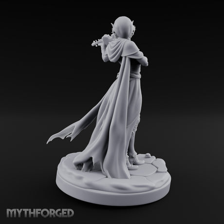 Violin Playing Cloak Trailing Elf Bard gallery 8