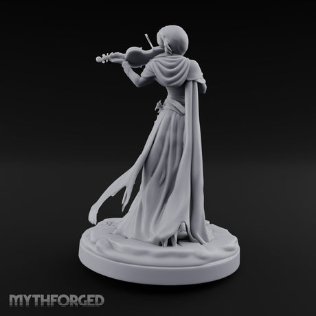 Violin Playing Cloak Trailing Elf Bard gallery 9