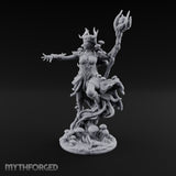 The Forest Floor Followed Her Up Dryad Fungal Druid