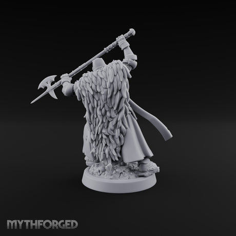 A Guarded Expression Human Masked Sentinel C