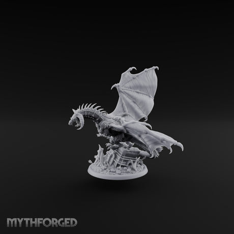 The War Below Looks Small Armoured War Dragon