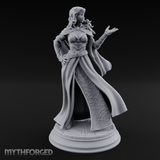 Cloak Billowing Majestically Human Noble Miniature for Dungeons and Dragons, Pathfinder or other TTRPGs