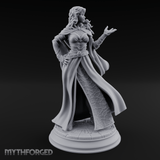 Cloak Billowing Majestically Human Noble Miniature for Dungeons and Dragons, Pathfinder or other TTRPGs