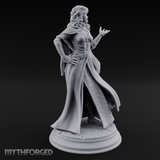Cloak Billowing Majestically Human Noble Miniature for Dungeons and Dragons, Pathfinder or other TTRPGs