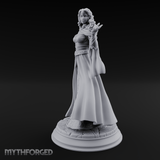 Cloak Billowing Majestically Human Noble Miniature for Dungeons and Dragons, Pathfinder or other TTRPGs