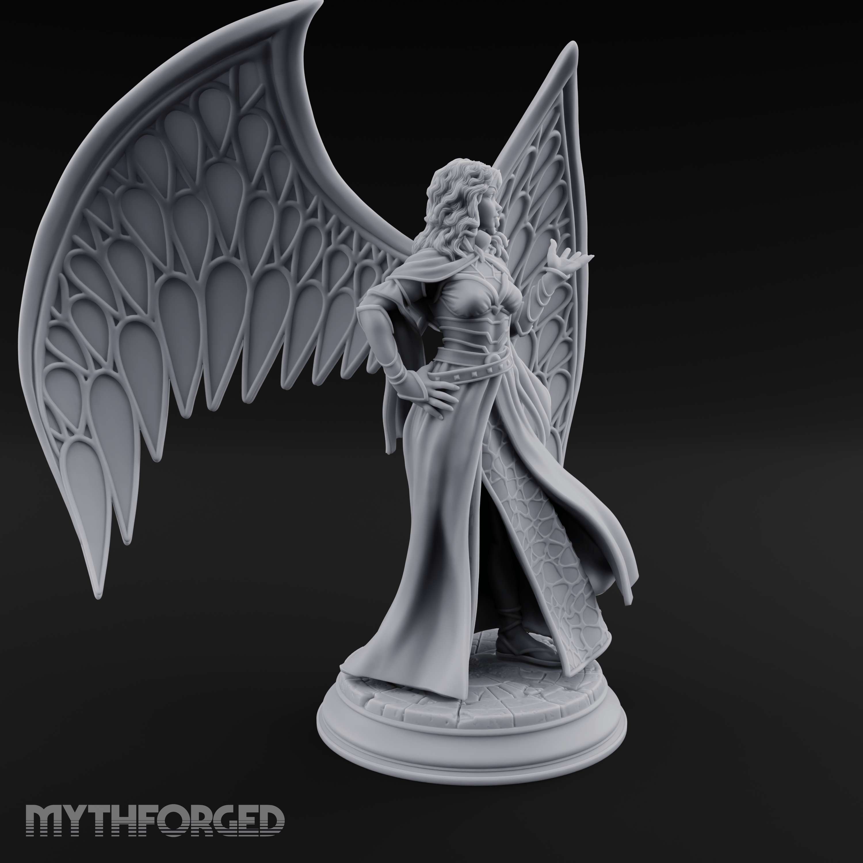 Cloak Billowing Majestically Human Noble