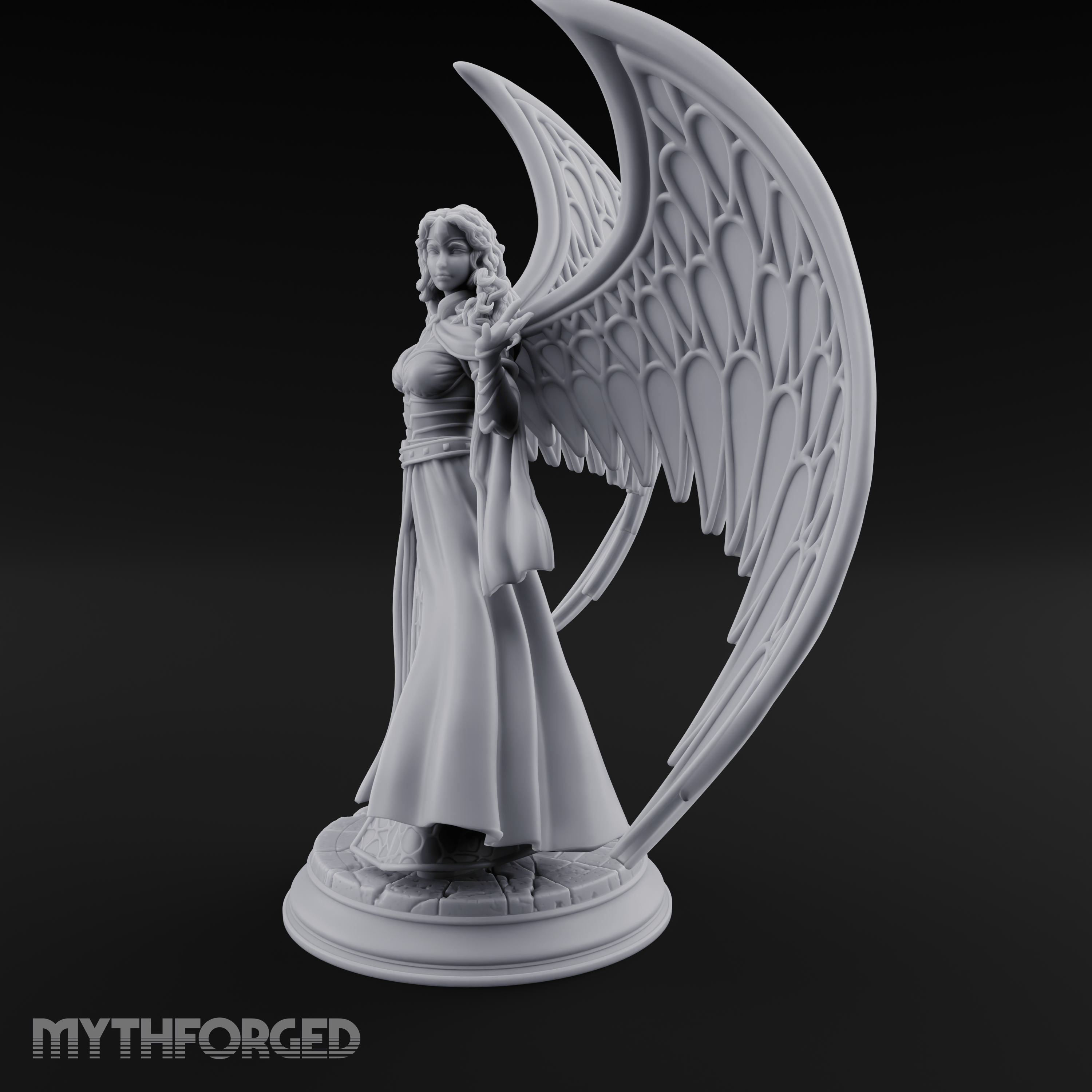 Cloak Billowing Majestically Human Noble