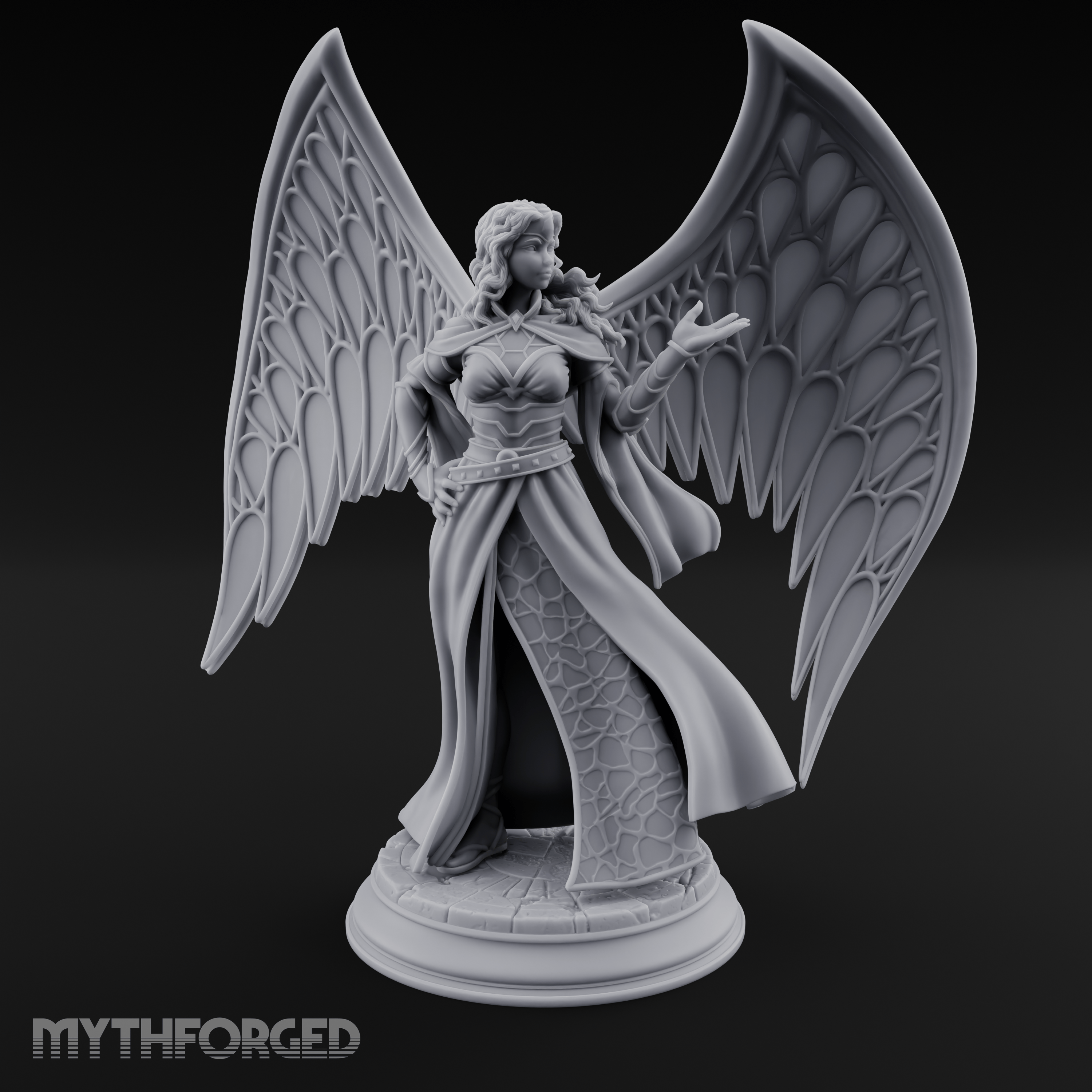 Cloak Billowing Majestically Human Noble