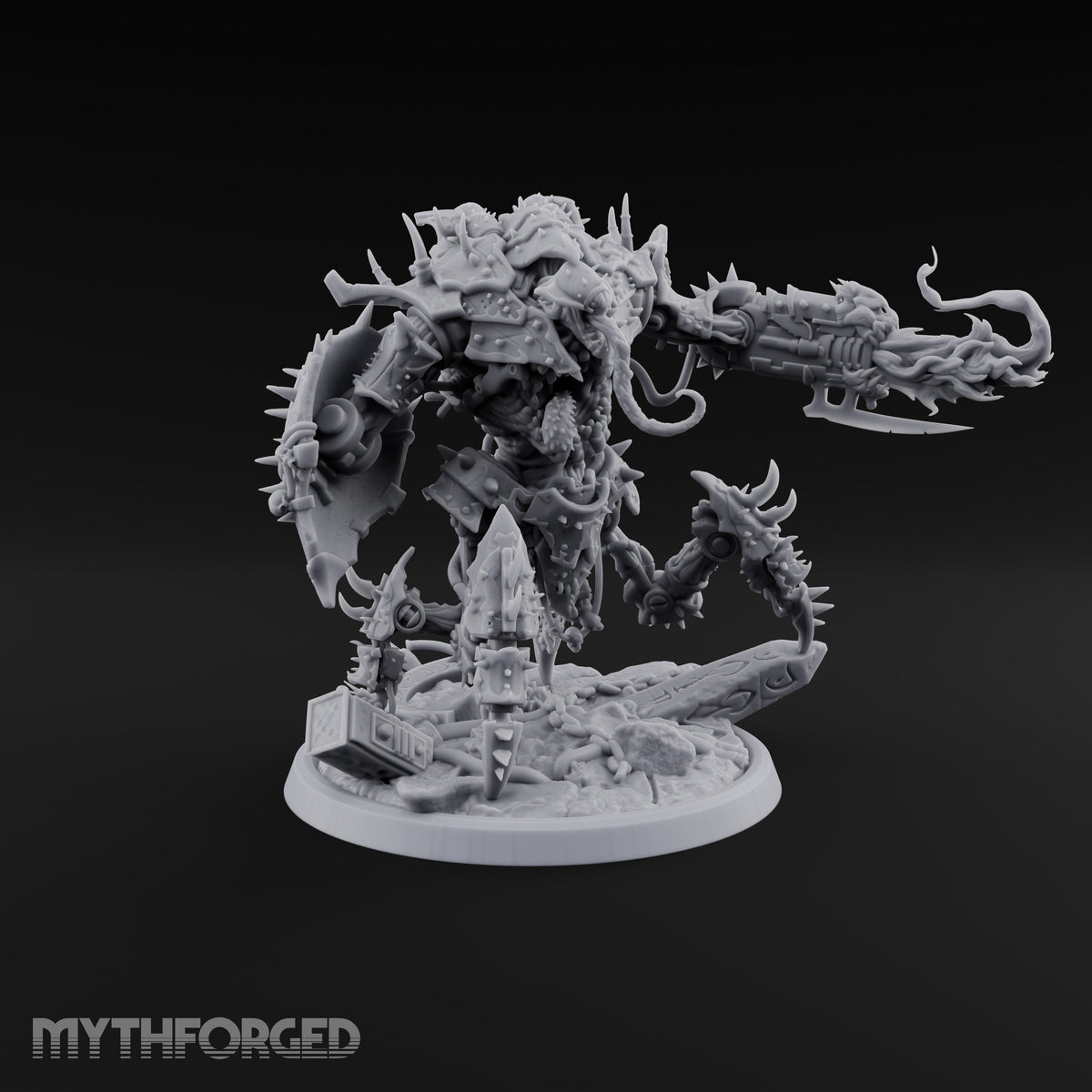 Debris Has Opinions Flesh Golem Spiked Brute B — VFX
