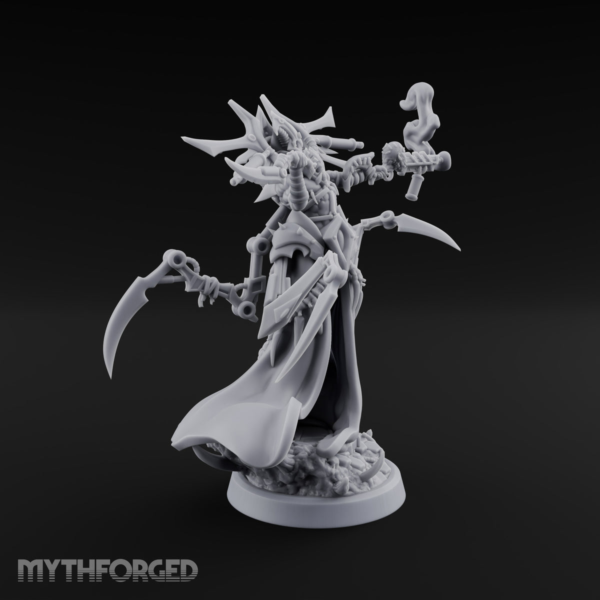 Heresy Walks on Scythe Legs Drider Heresiarchs — C · VFX