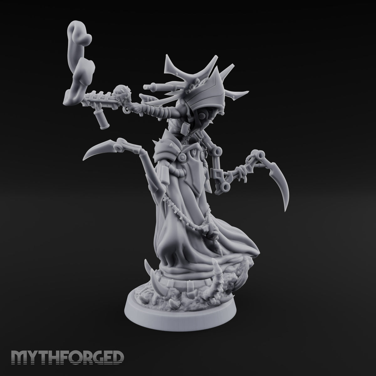 Heresy Walks on Scythe Legs Drider Heresiarch C — VFX