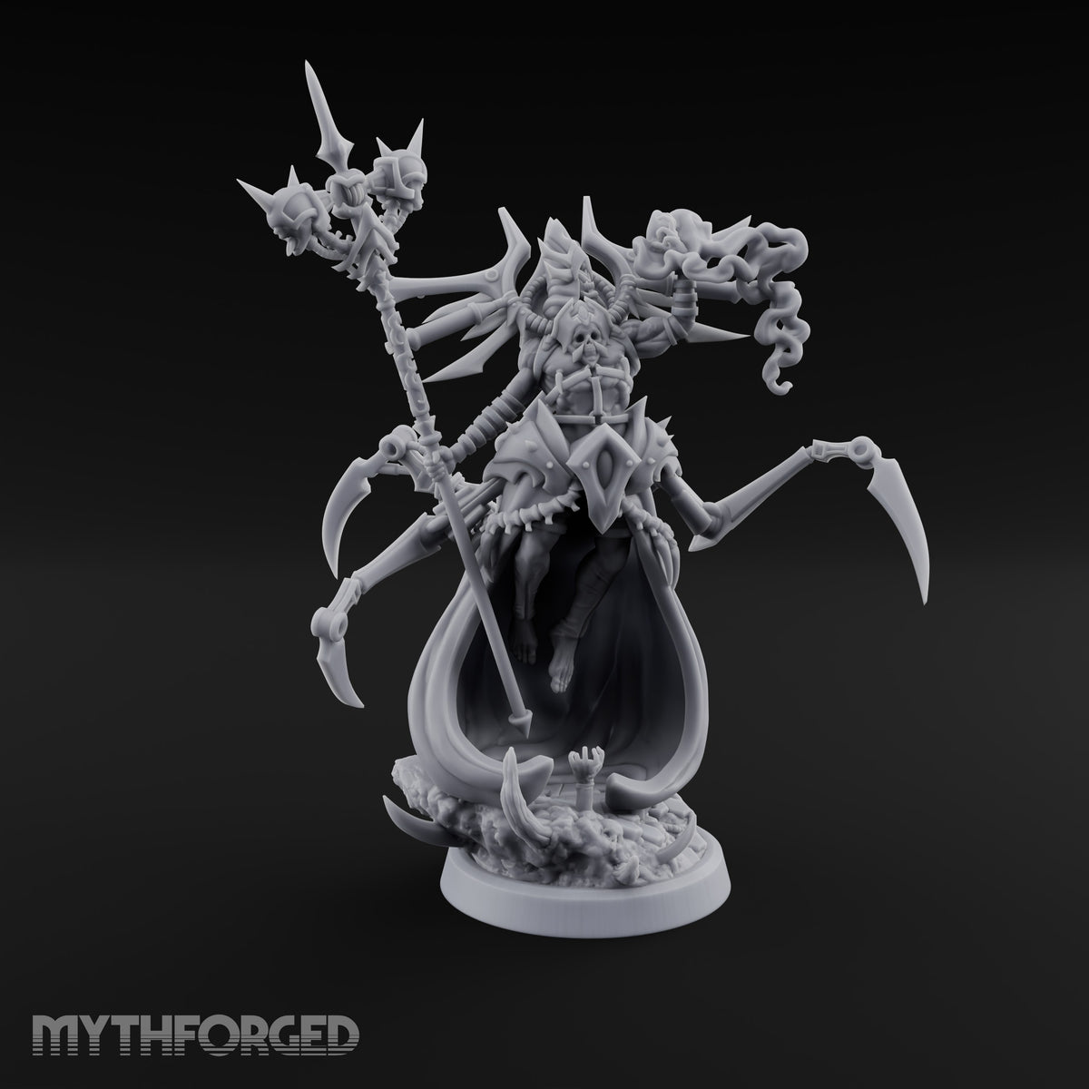 Heresy Walks on Scythe Legs Drider Heresiarchs — D · VFX