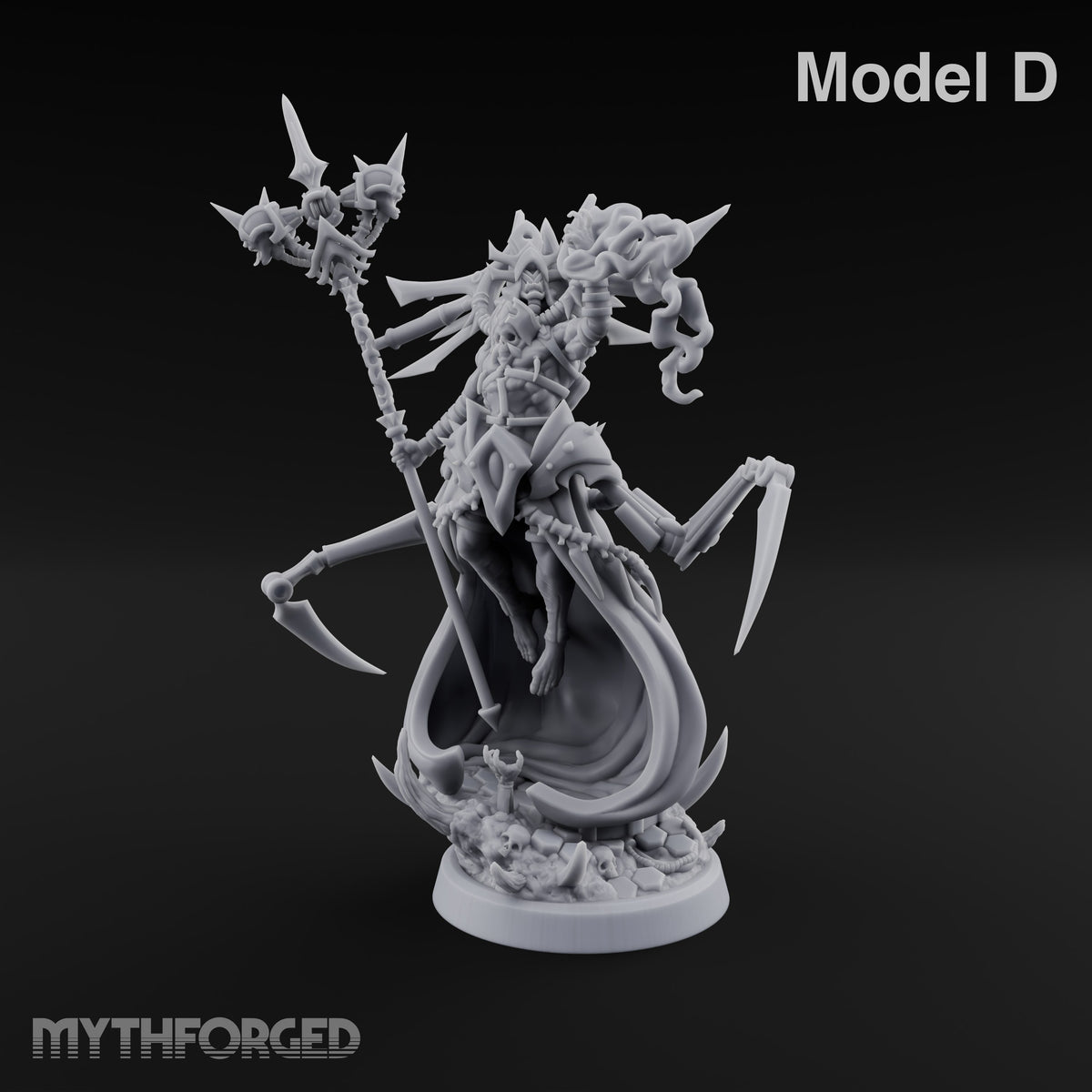 Heresy Walks on Scythe Legs Drider Heresiarch D — VFX