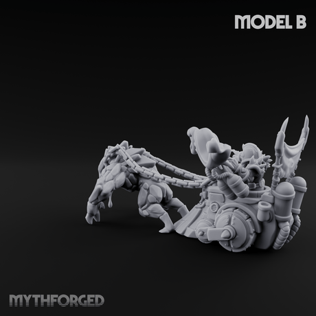 Storming Forward Dwarf Siege Troops B Miniature for Dungeons and Dragons, Pathfinder or other TTRPGs