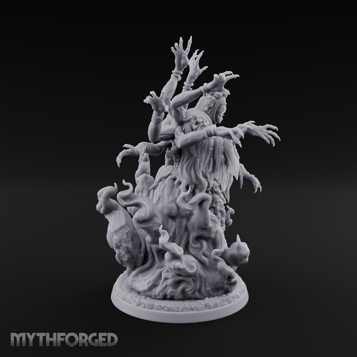 Eight Hands, None Merciful Marilith Fiend Multi-Armed Demon