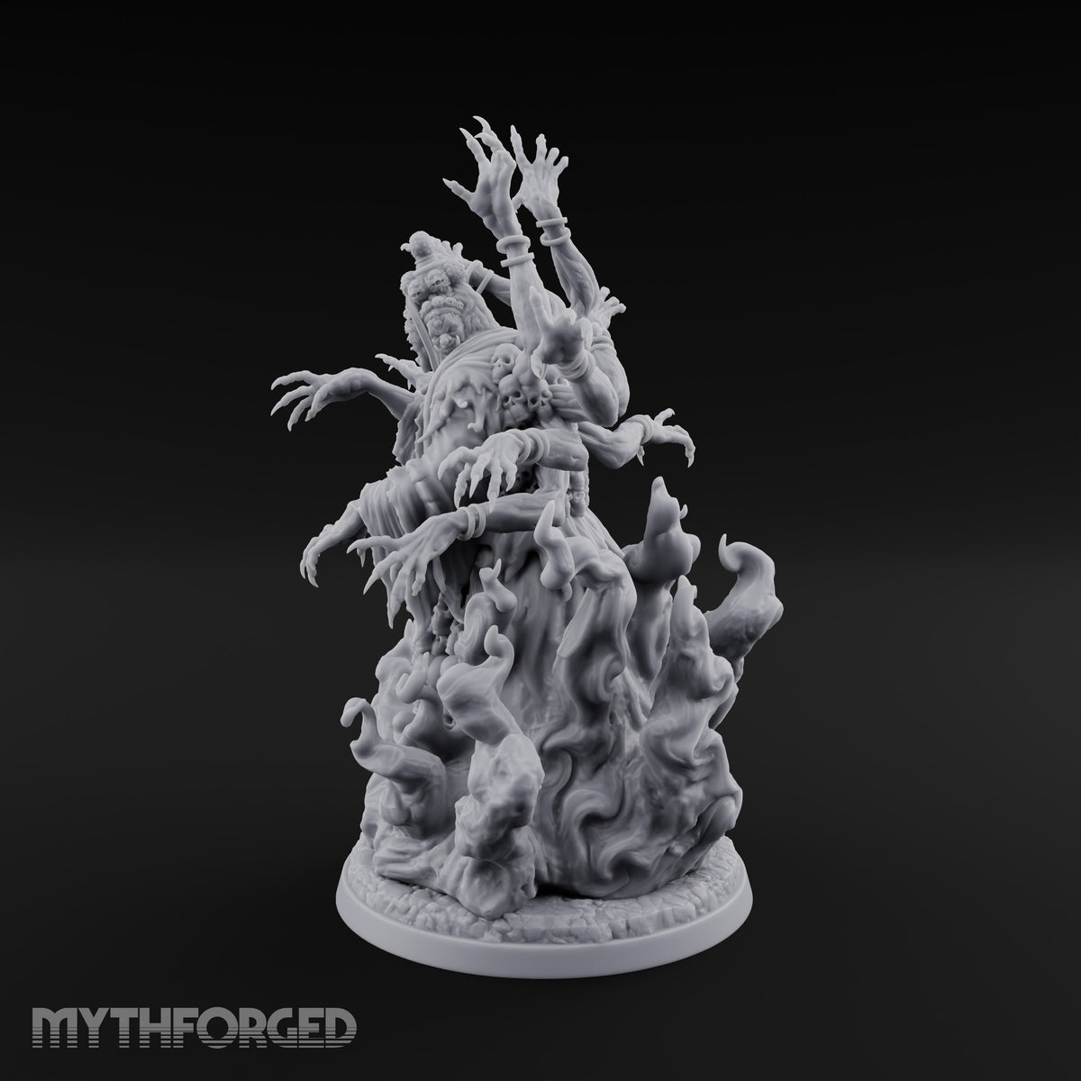 Eight Hands, None Merciful Marilith Fiend Multi-Armed Demon