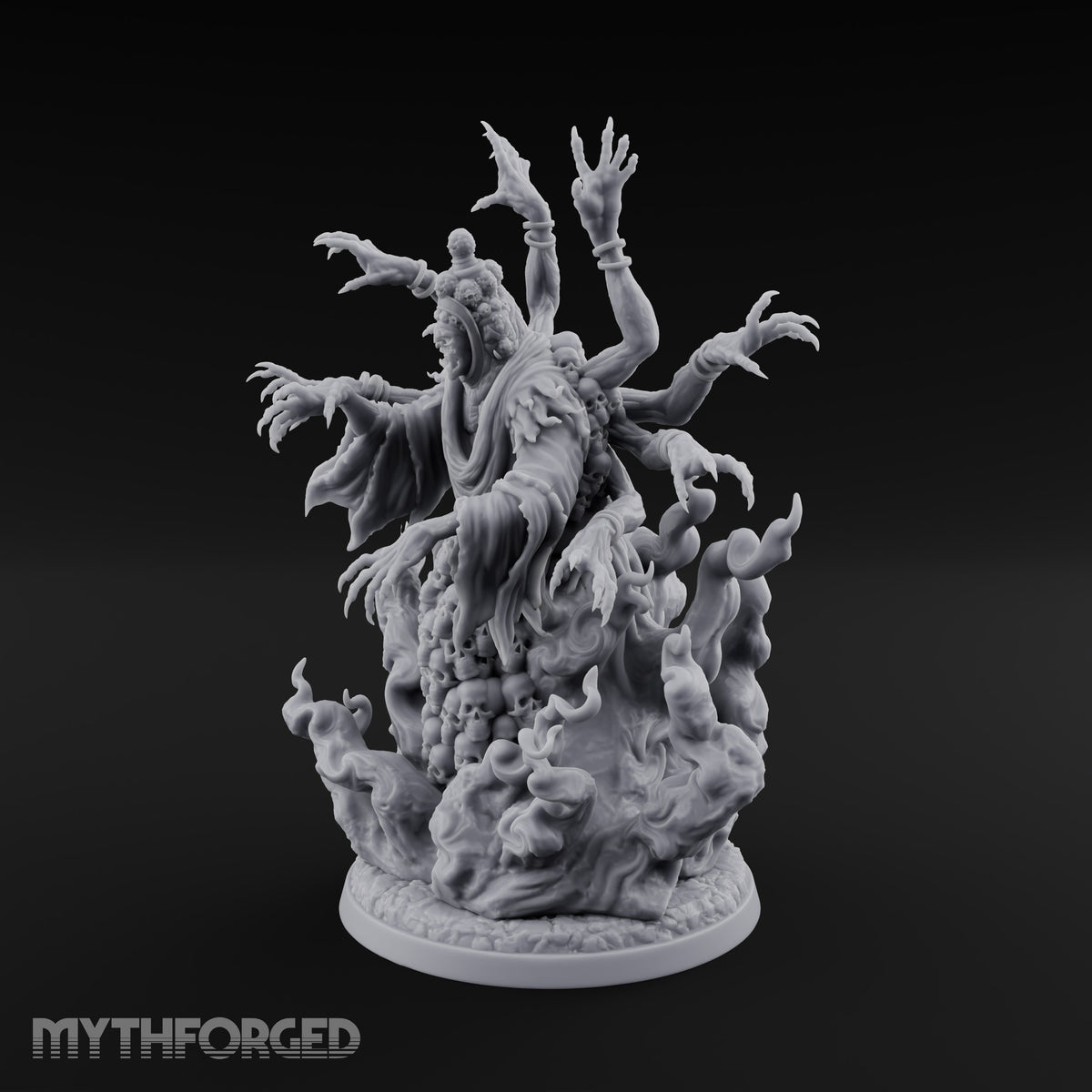Eight Hands, None Merciful Marilith Fiend Multi-Armed Demon