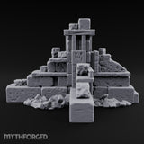 Snow Capped Ruined Stone Wall A — Standard