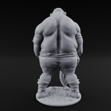 Slouching With Intent Hill Giant Wanderer Miniature for Dungeons and Dragons, Pathfinder or other TTRPGs