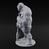Slouching With Intent Hill Giant Wanderer Miniature for Dungeons and Dragons, Pathfinder or other TTRPGs