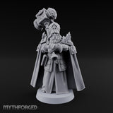 Shouldering Mighty Hammer Lord Miniature for Dungeons and Dragons, Pathfinder or other TTRPGs