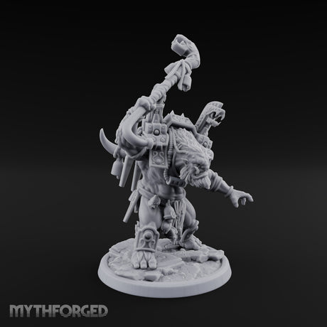 The March Begins with a Roar Ogre Warchanter D