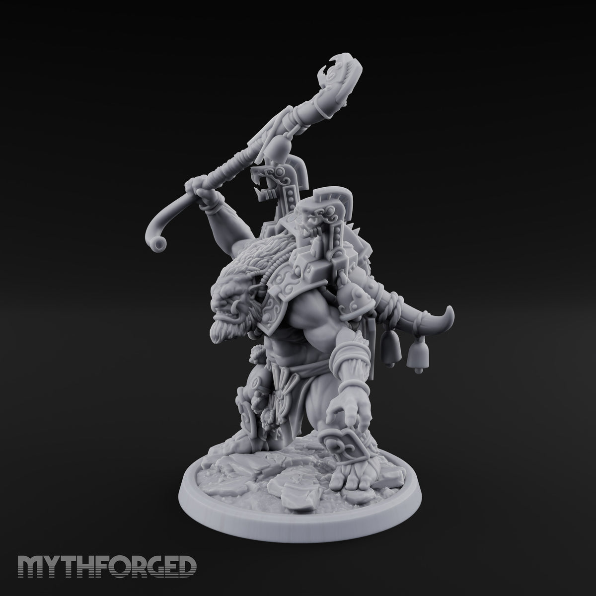 The March Begins with a Roar Ogre Warchanter D