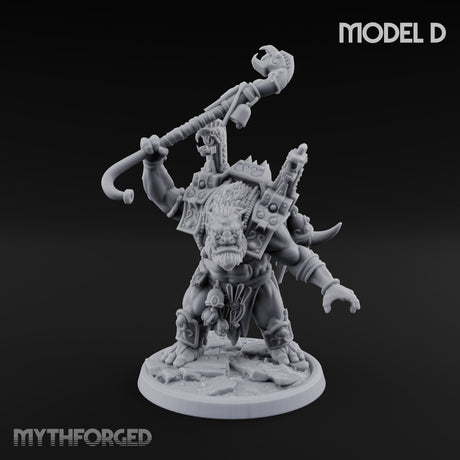 The March Begins with a Roar Ogre Warchanter D