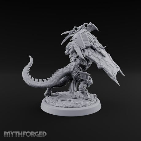 Shield Wall With Teeth Lizardfolk Shield Warrior