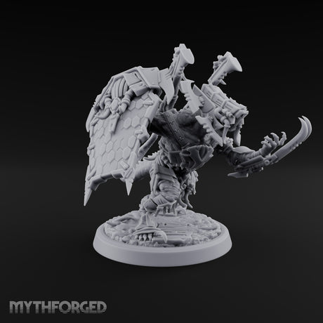 Shield Wall With Teeth Lizardfolk Shield Warrior