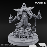 Chains Spread Wide Specter Warrior Miniature for Dungeons and Dragons, Pathfinder or other TTRPGs