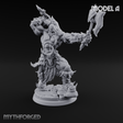 Stalwart Axe Orc Warriors A Miniature for Dungeons and Dragons, Pathfinder or other TTRPGs