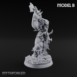 Stalwart Axe Orc Warriors B Miniature for Dungeons and Dragons, Pathfinder or other TTRPGs